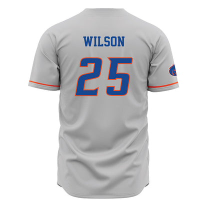 Boise State - NCAA Women's Soccer : Campbell Wilson - Grey Jersey-1