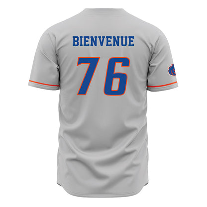 Boise State - NCAA Football : Gregory Bienvenue - Grey Jersey-1
