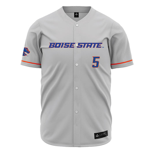 Boise State - NCAA Softball : Olivia Bauer - Grey Jersey-0