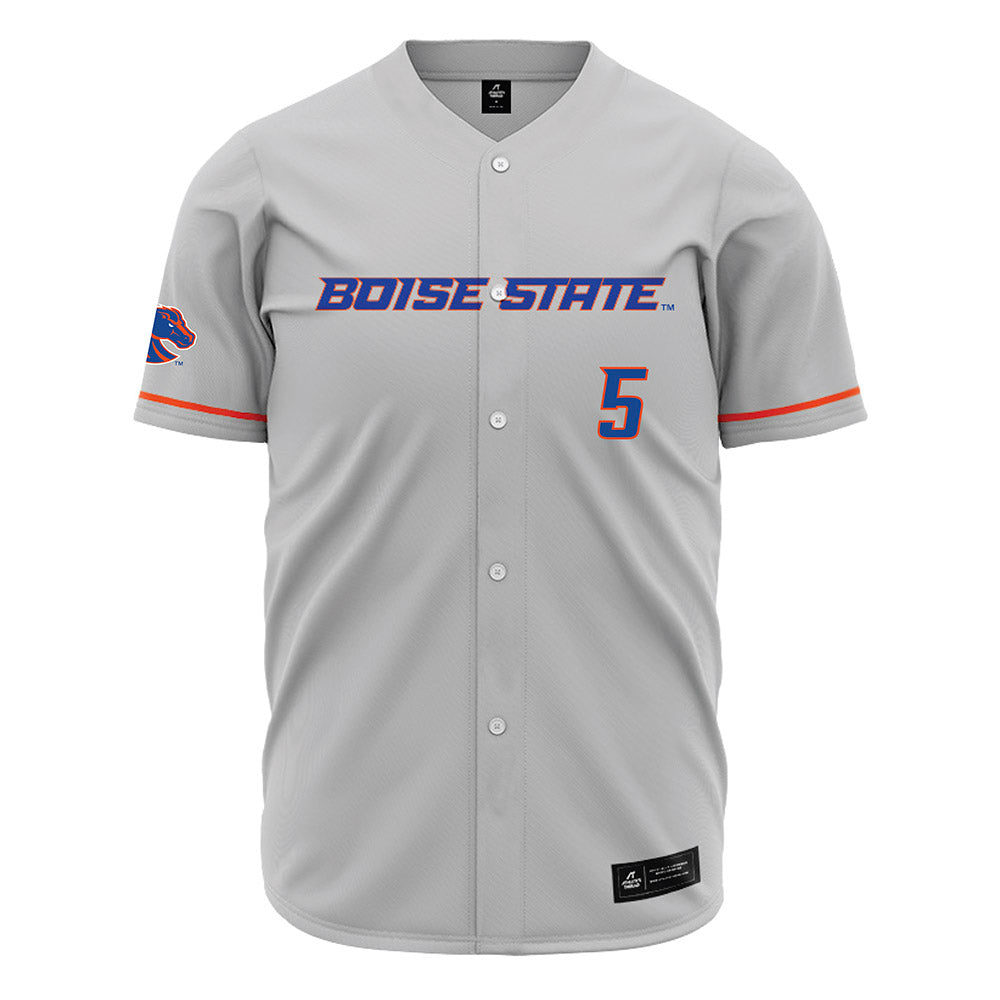 Boise State - NCAA Football : Jayden Virgin-Morgan - Grey Jersey-0