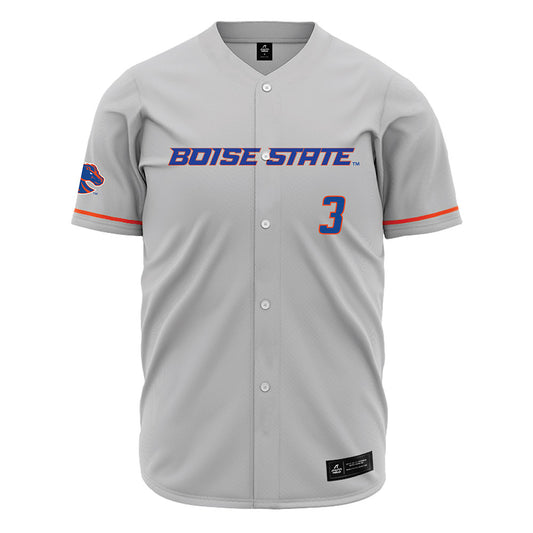 Boise State - NCAA Women's Volleyball : Reese Hone - Grey Jersey-0