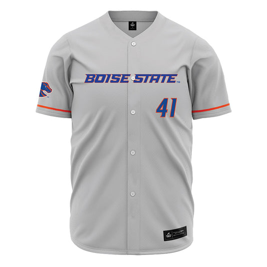 Boise State - NCAA Football : Rocky Dunn - Grey Jersey-0
