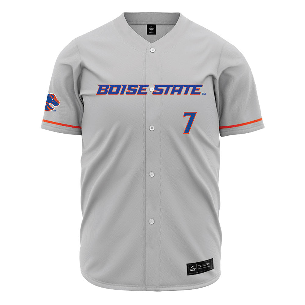Boise State - NCAA Women's Volleyball : Amelia Hansen - Grey Jersey-0