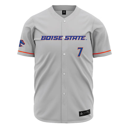Boise State - NCAA Women's Volleyball : Amelia Hansen - Grey Jersey-0