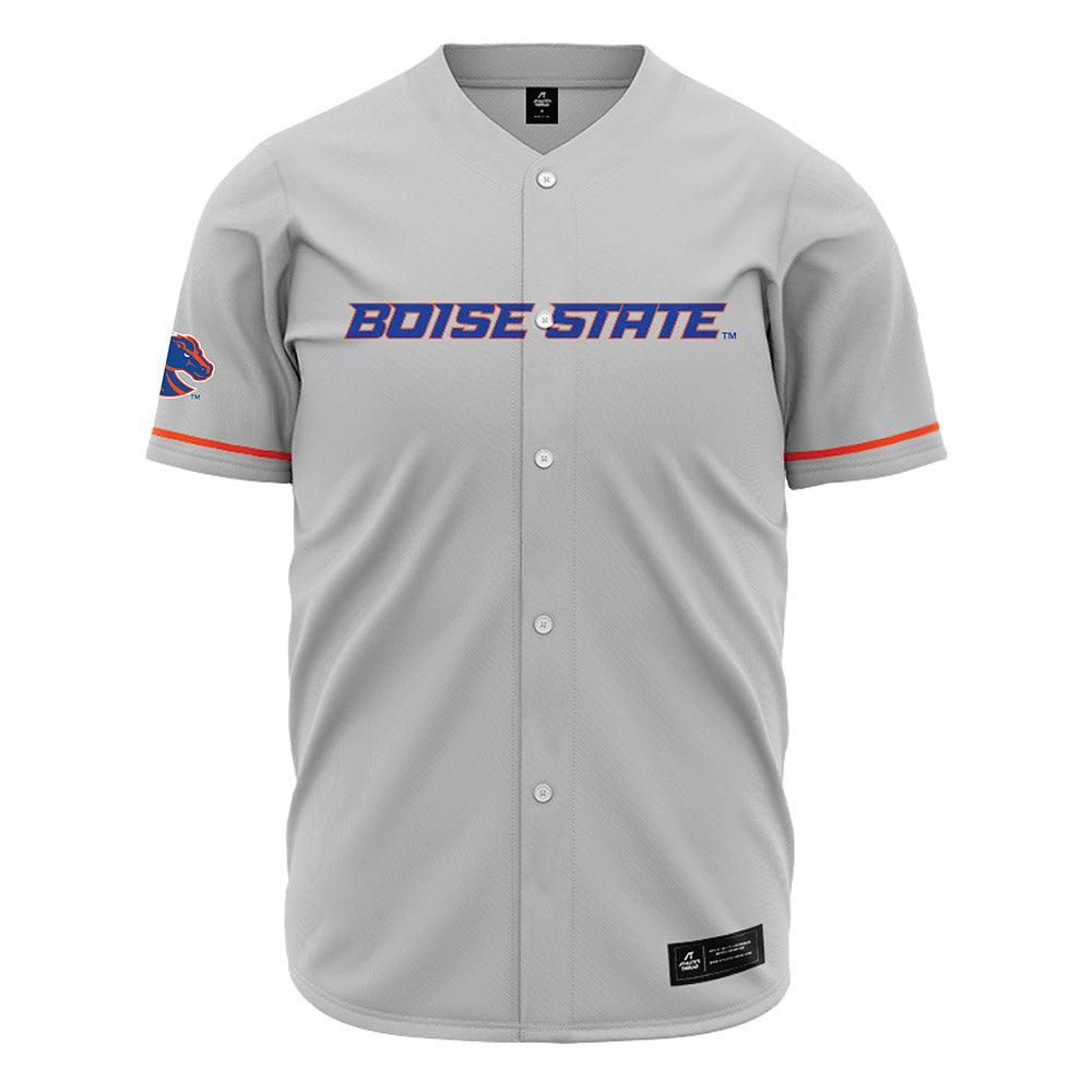 Boise State - NCAA Football : Keilan Chavies - Grey Jersey-0