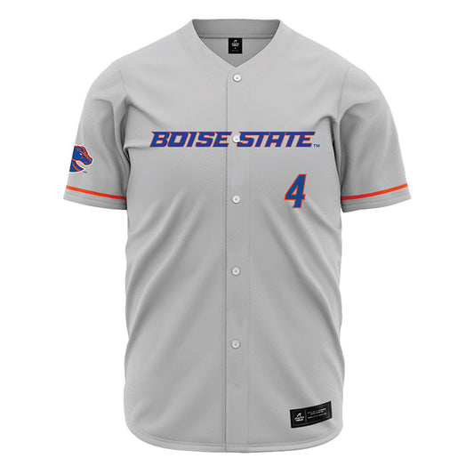 Boise State - NCAA Women's Basketball : Dani Bayes - Grey Jersey-0