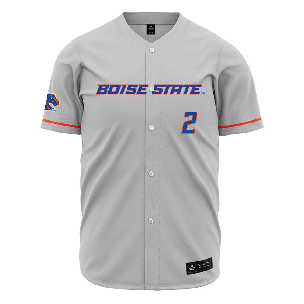 Boise State - NCAA Women's Volleyball : Jenelle Legates - Grey Jersey-0