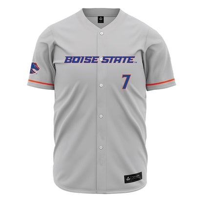 Boise State - NCAA Women's Soccer : Evva Vail - Grey Jersey
