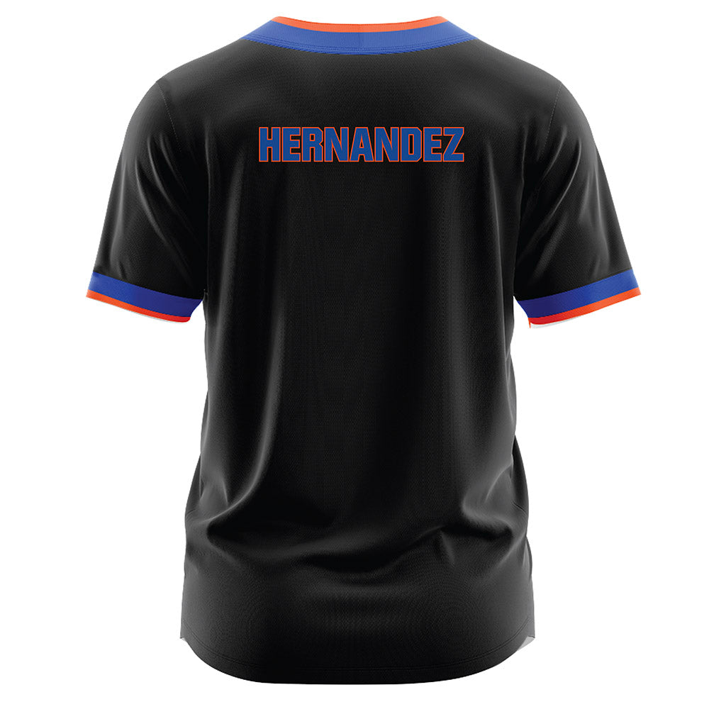 Boise State - NCAA Softball : Ashley Hernandez - Black Jersey-1