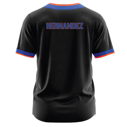 Boise State - NCAA Softball : Ashley Hernandez - Black Jersey-1