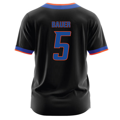 Boise State - NCAA Softball : Olivia Bauer - Black Jersey-1