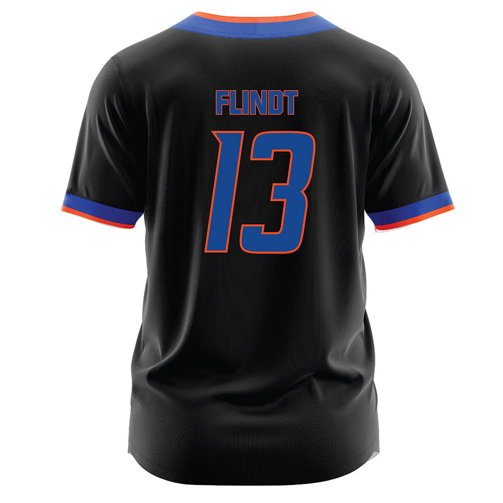 Boise State - NCAA Softball : Alyssa Flindt - Black Jersey-1