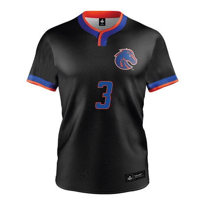 Boise State - NCAA Softball : Talia Jenkins - Black Jersey-0