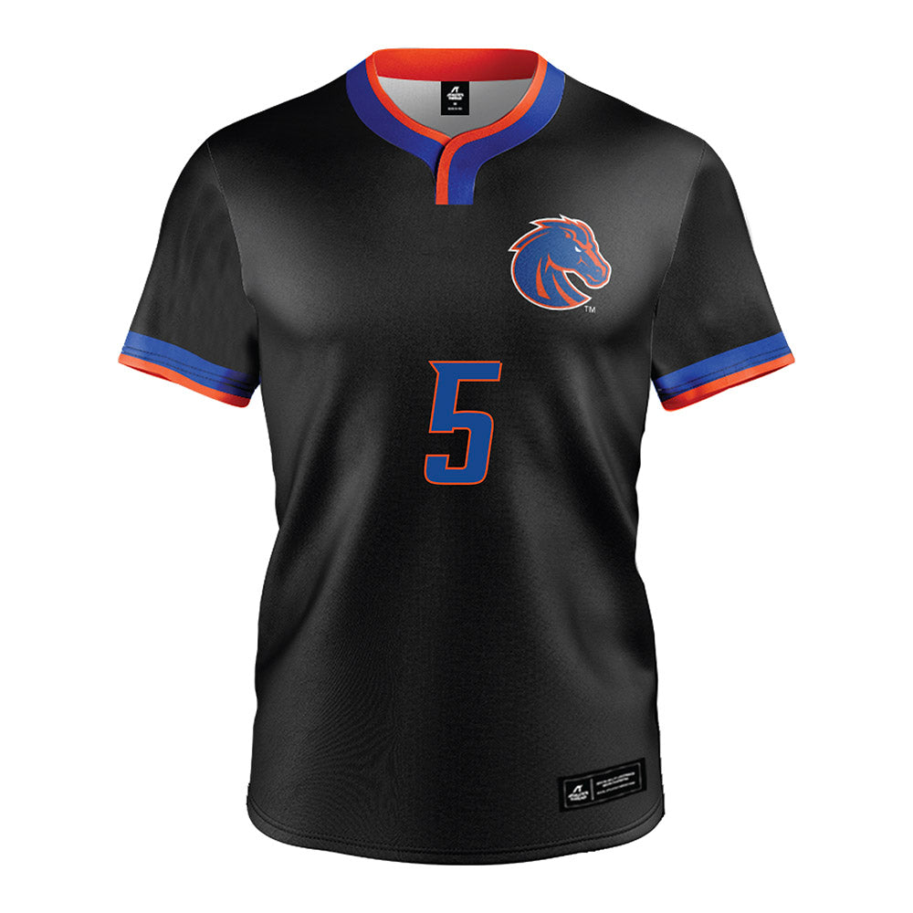 Boise State - NCAA Softball : Olivia Bauer - Black Jersey-0