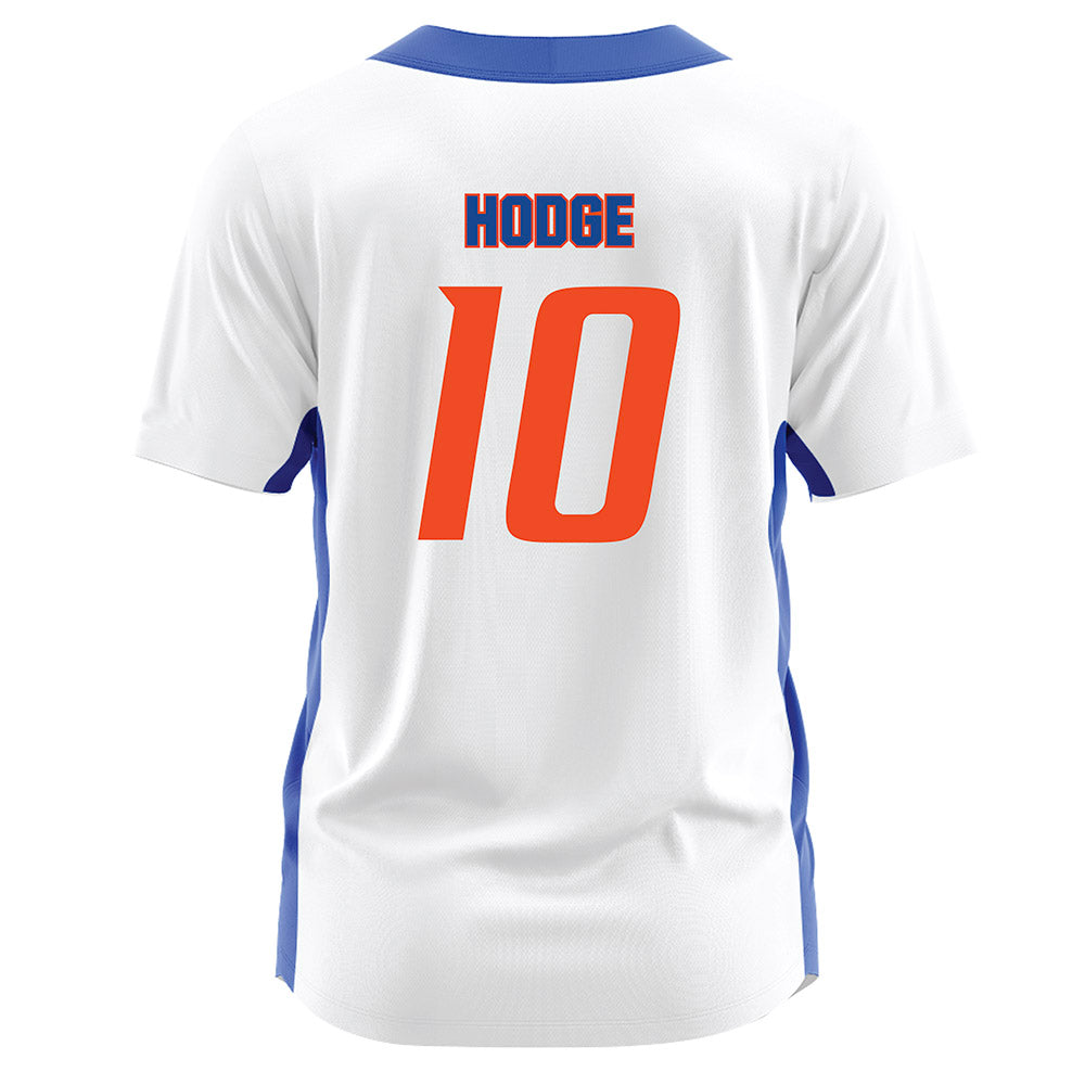 Boise State - NCAA Softball : Molly Hodge - White Jersey-1