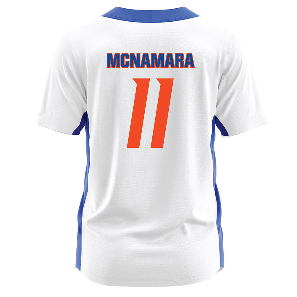 Boise State - NCAA Softball : Loula-Rae McNamara - White Jersey-1
