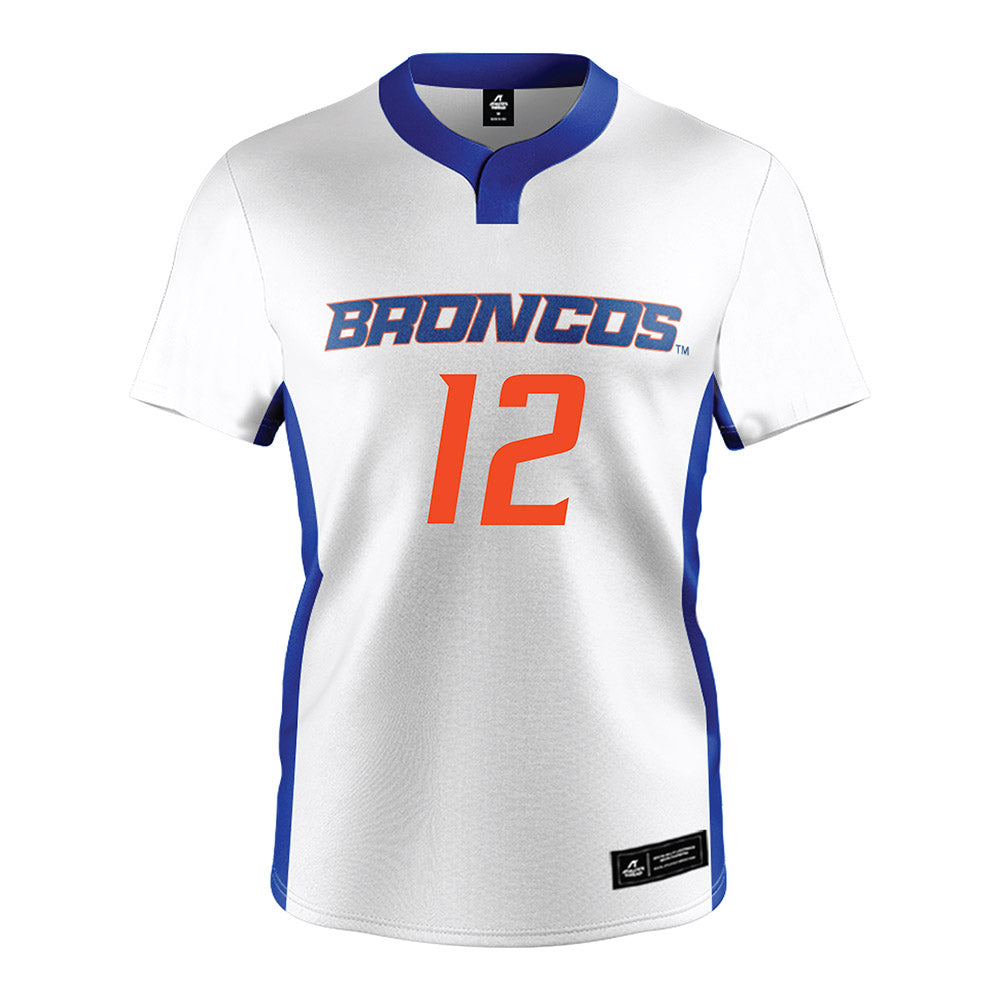 Boise State - NCAA Softball : Grace Peffley - White Jersey-0