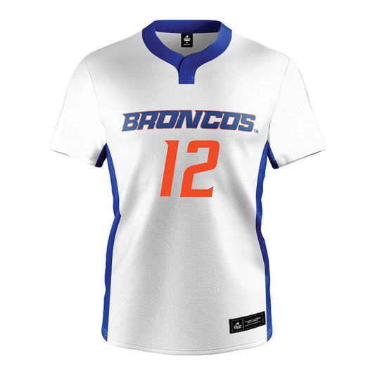 Boise State - NCAA Softball : Grace Peffley - White Jersey-0