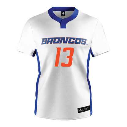 Boise State - NCAA Softball : Alyssa Flindt - White Jersey-0