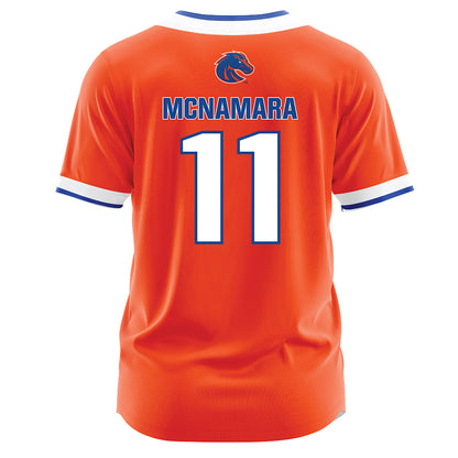 Boise State - NCAA Softball : Loula-Rae McNamara - Orange Jersey-1