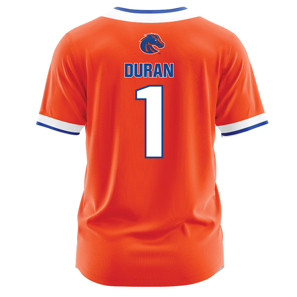 Boise State - NCAA Softball : Charley Duran - Orange Jersey-1