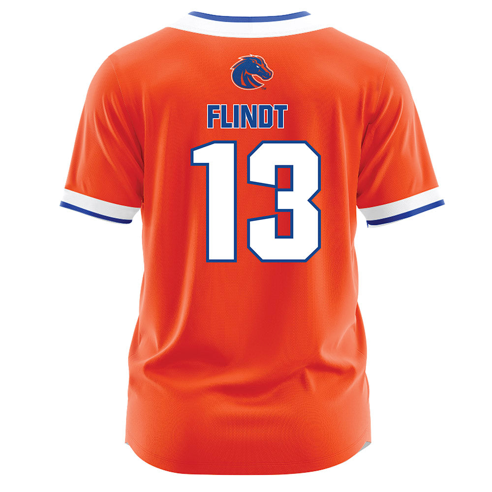 Boise State - NCAA Softball : Alyssa Flindt - Orange Jersey-1