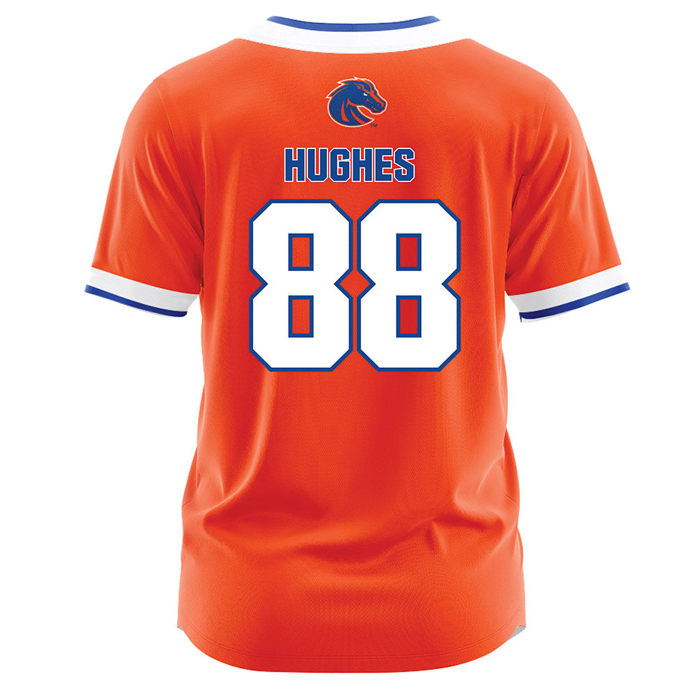 Boise State - NCAA Softball : Chloe Hughes - Orange Jersey-1