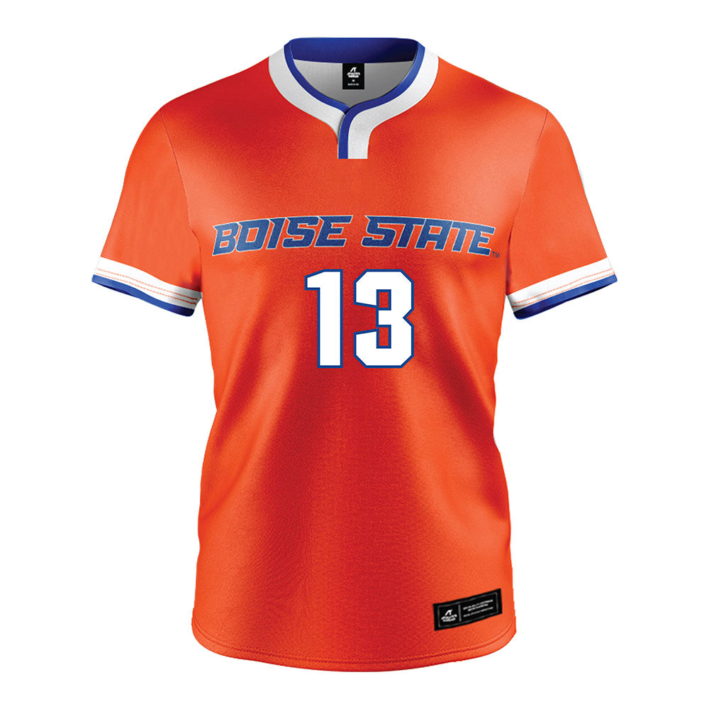 Boise State - NCAA Softball : Alyssa Flindt - Orange Jersey-0