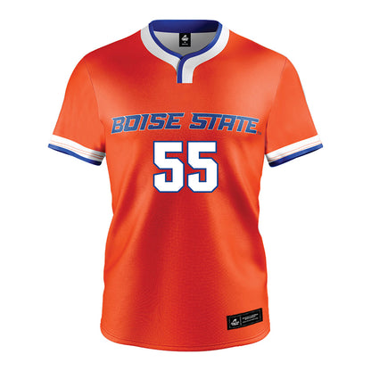 Boise State - NCAA Softball : Jorja Crider - Orange Jersey-0