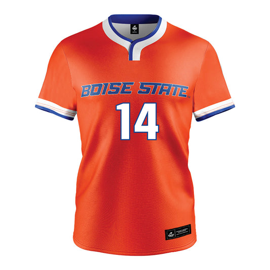 Boise State - NCAA Softball : Hailey Southerland - Orange Jersey-0