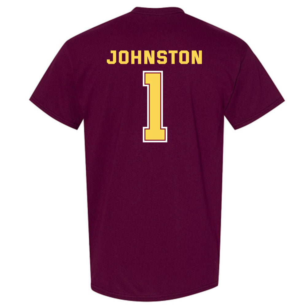 NSU - NCAA Football : Kiyon Johnston - Sports Shersey T-Shirt-1