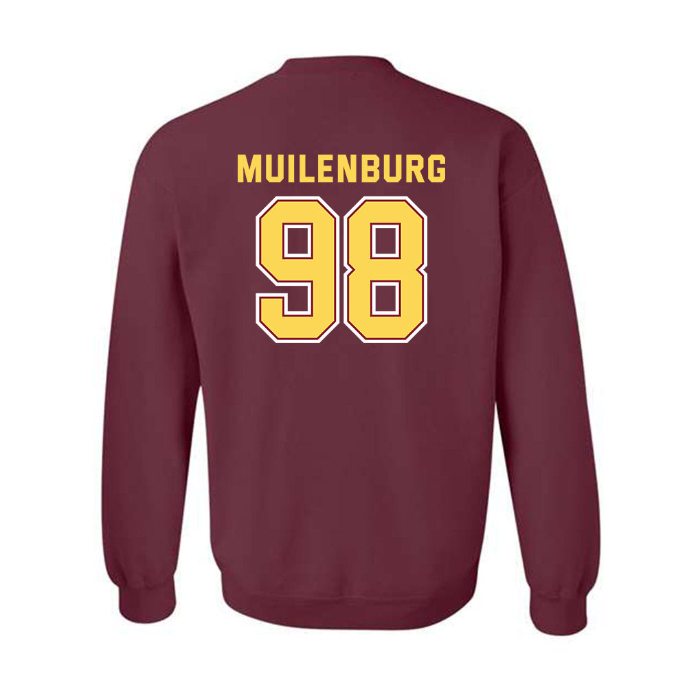 NSU - NCAA Football : Miles Muilenburg - Sports Shersey Crewneck Sweatshirt-1