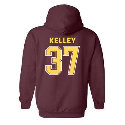 NSU - NCAA Football : Landon Kelley - Sports Shersey Hooded Sweatshirt-1