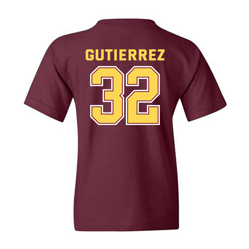 NSU - NCAA Football : Gabe Gutierrez - Sports Shersey Youth T-Shirt-1