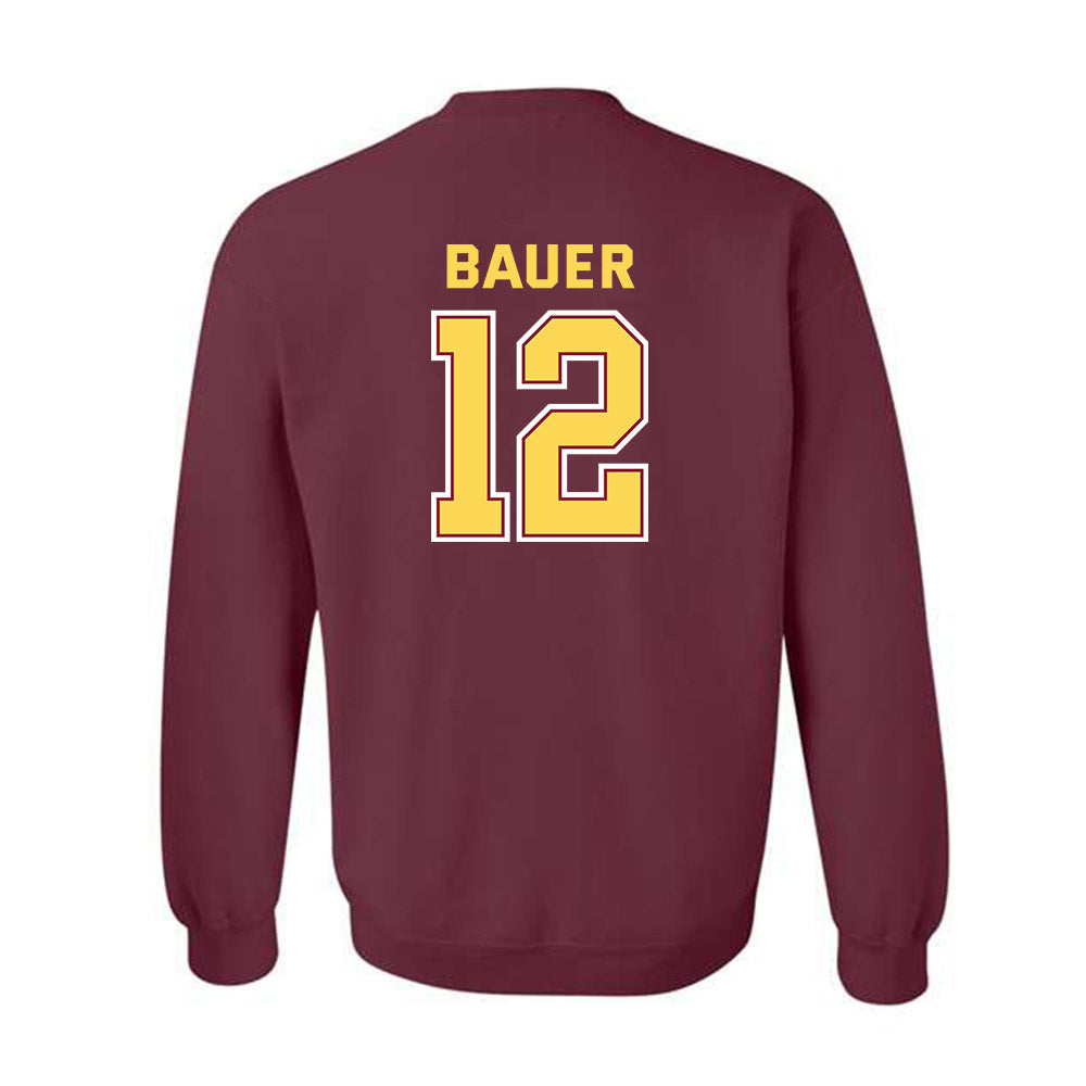 NSU - NCAA Football : Israel Bauer - Sports Shersey Crewneck Sweatshirt-1