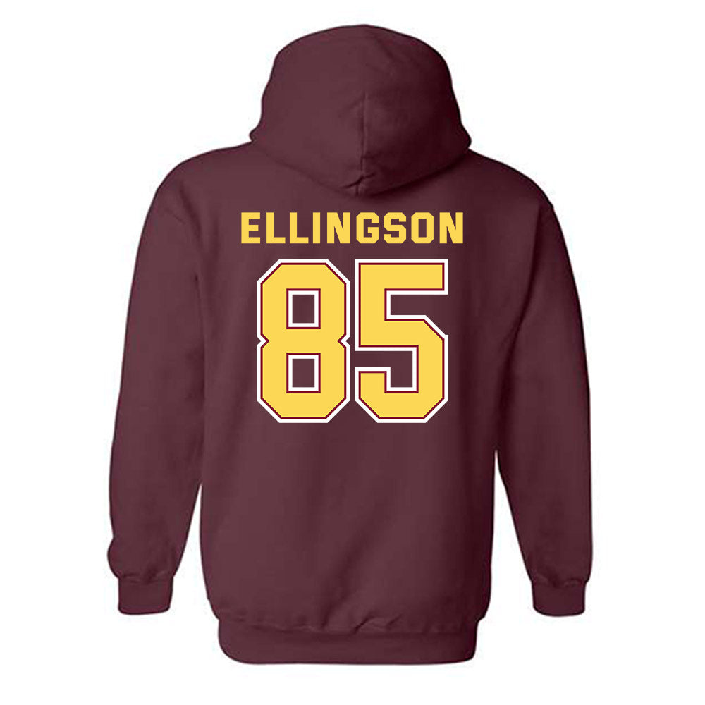 NSU - NCAA Football : Brock Ellingson - Sports Shersey Hooded Sweatshirt-1