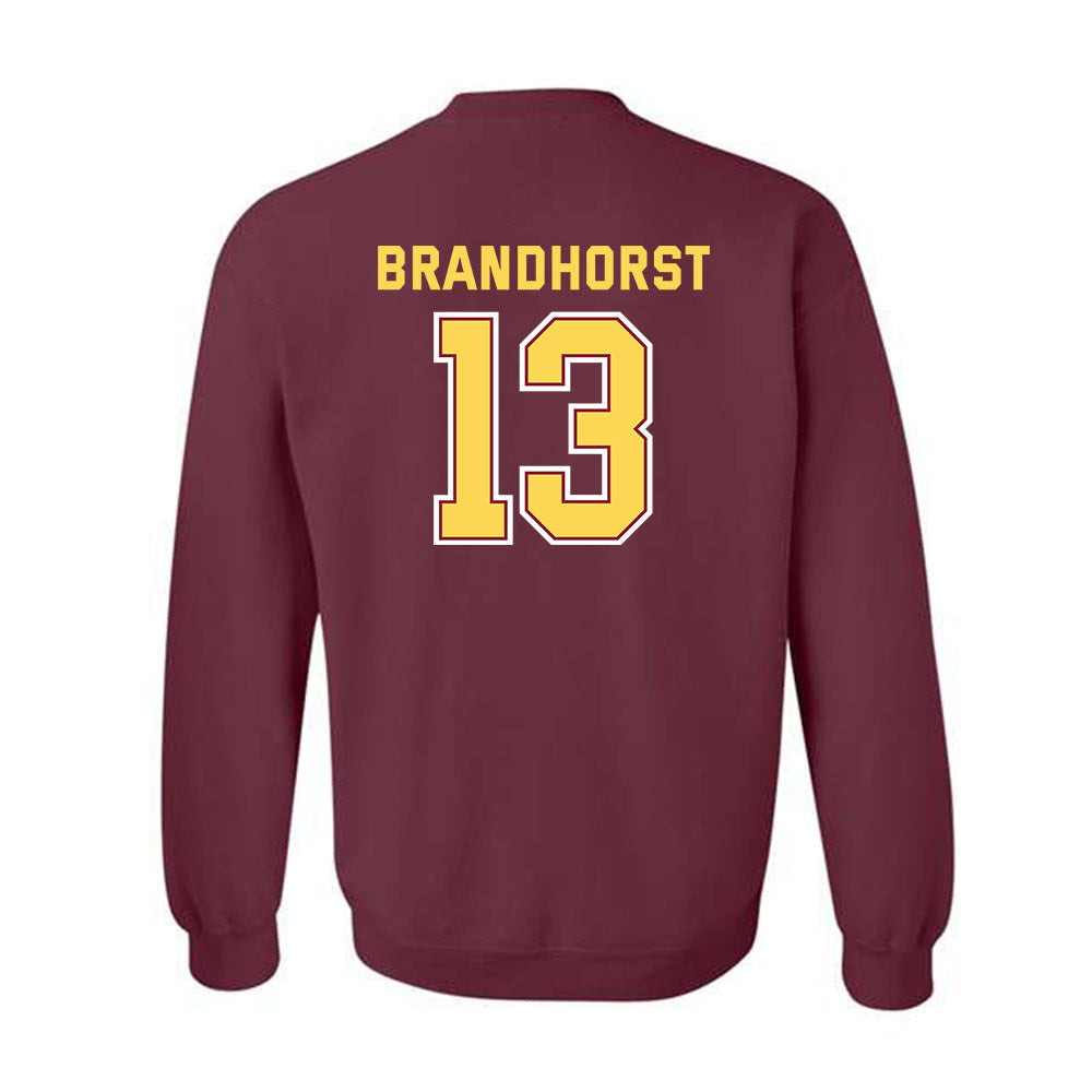 NSU - NCAA Football : Andrew Brandhorst - Sports Shersey Crewneck Sweatshirt-1