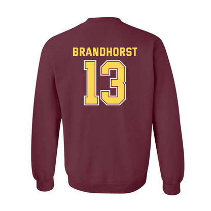 NSU - NCAA Football : Andrew Brandhorst - Sports Shersey Crewneck Sweatshirt-1