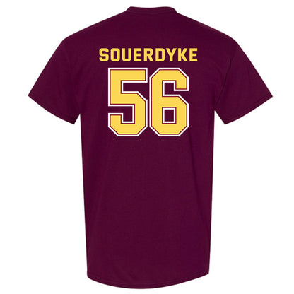 NSU - NCAA Football : Sam Souerdyke - Sports Shersey T-Shirt-1