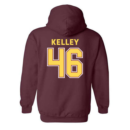 NSU - NCAA Football : Landon Kelley - Sports Shersey Hooded Sweatshirt-1