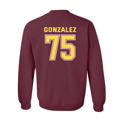 NSU - NCAA Football : Felipe Gonzalez - Sports Shersey Crewneck Sweatshirt-1
