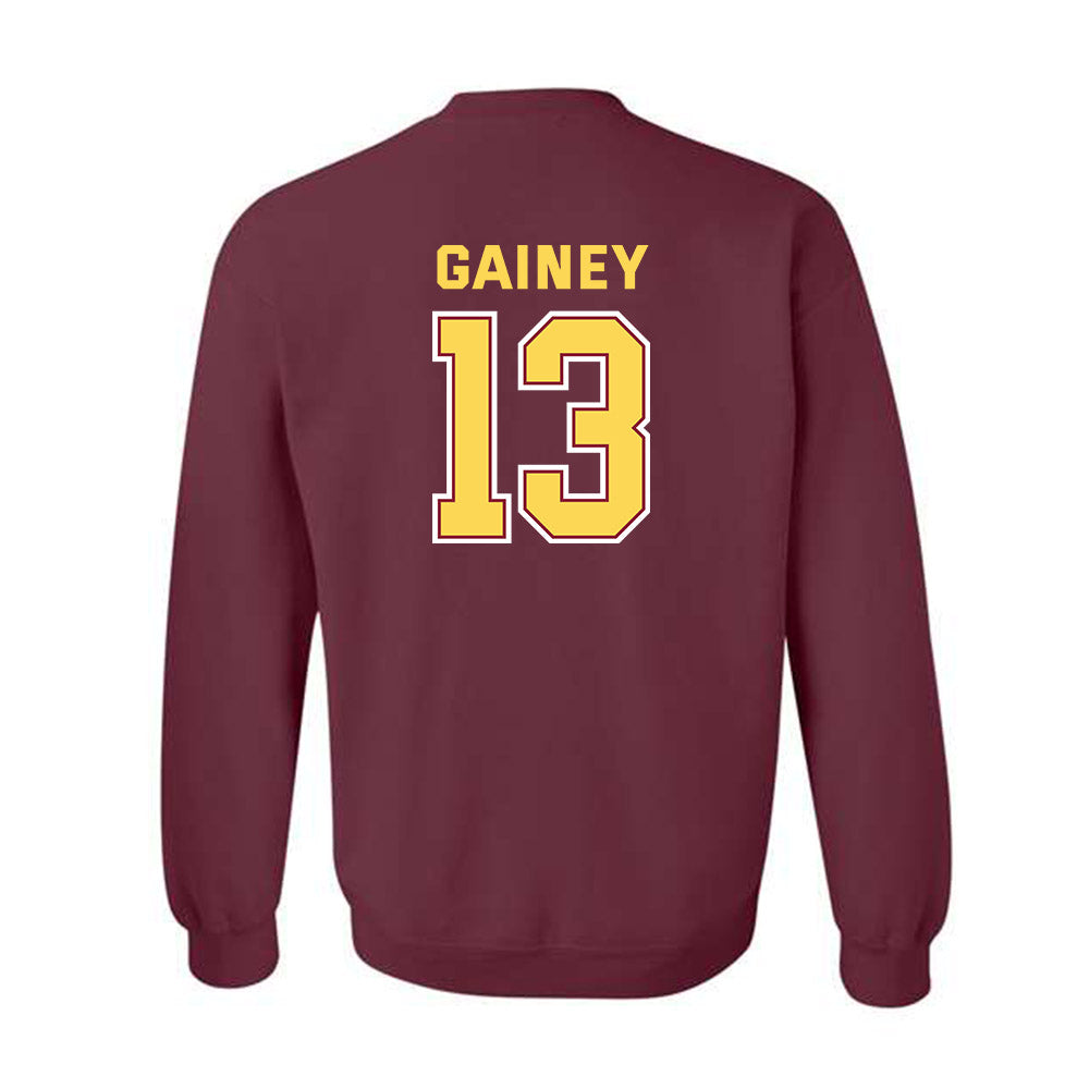 NSU - NCAA Football : Cj Gainey - Sports Shersey Crewneck Sweatshirt