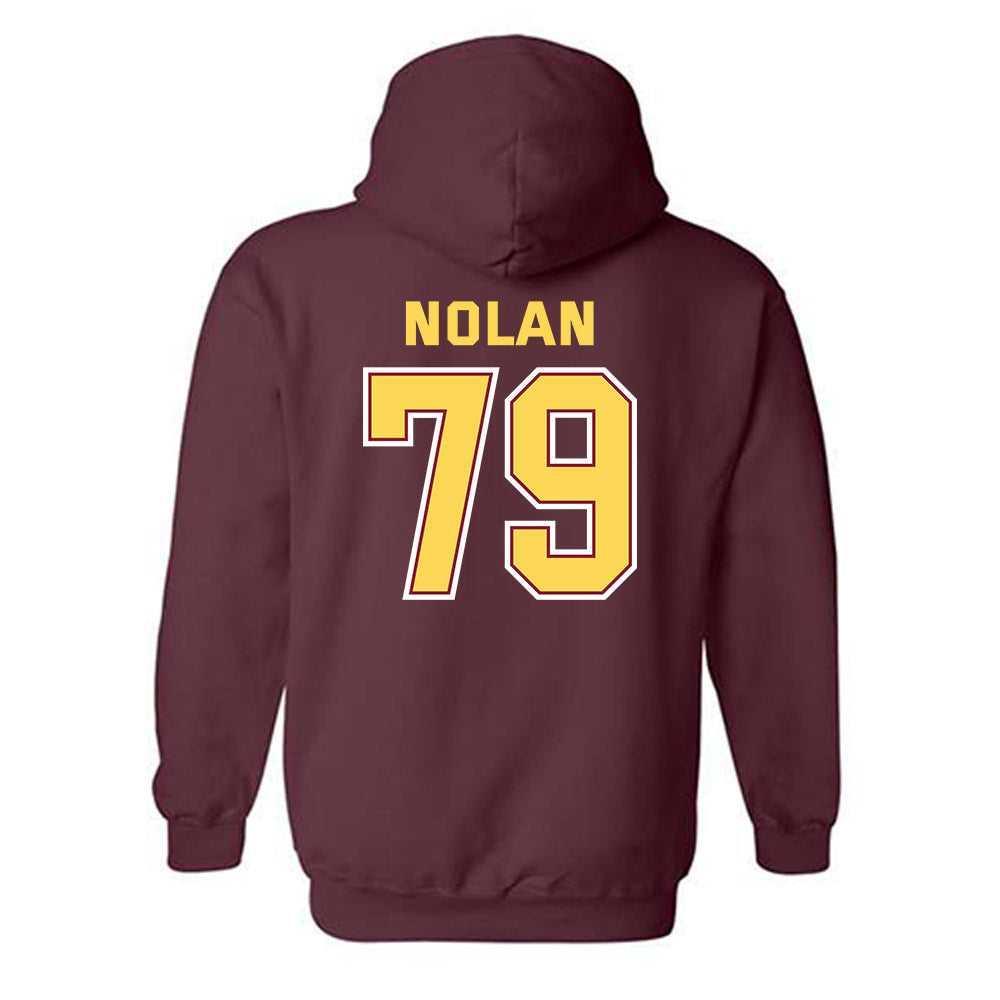 NSU - NCAA Football : Michael Nolan - Sports Shersey Hooded Sweatshirt-1