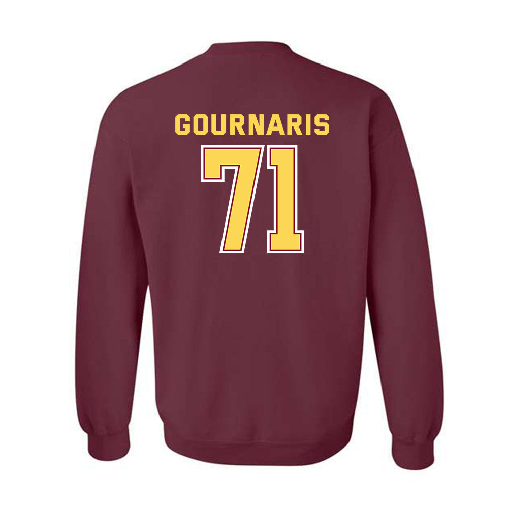 NSU - NCAA Football : Jayden Gournaris - Sports Shersey Crewneck Sweatshirt-1