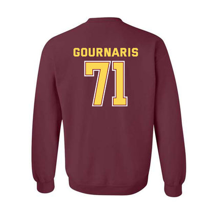 NSU - NCAA Football : Jayden Gournaris - Sports Shersey Crewneck Sweatshirt-1