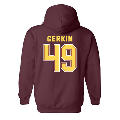 NSU - NCAA Football : Corbin Gerkin - Sports Shersey Hooded Sweatshirt-1
