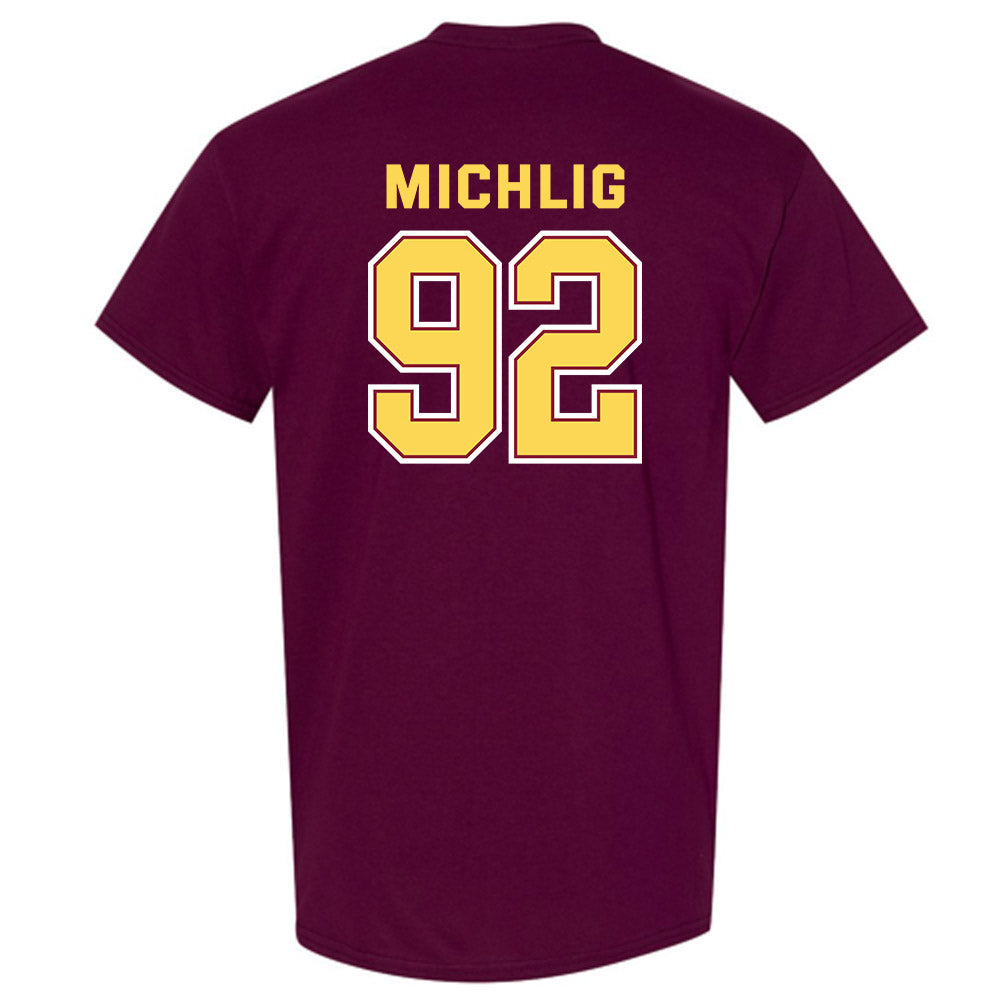 NSU - NCAA Football : Landon Michlig - Sports Shersey T-Shirt-1
