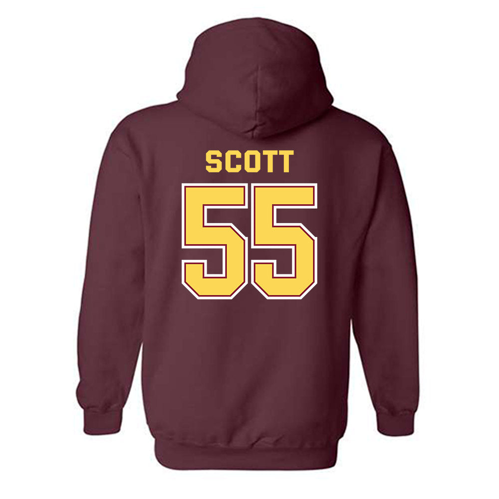 NSU - NCAA Football : max scott - Sports Shersey Hooded Sweatshirt-1