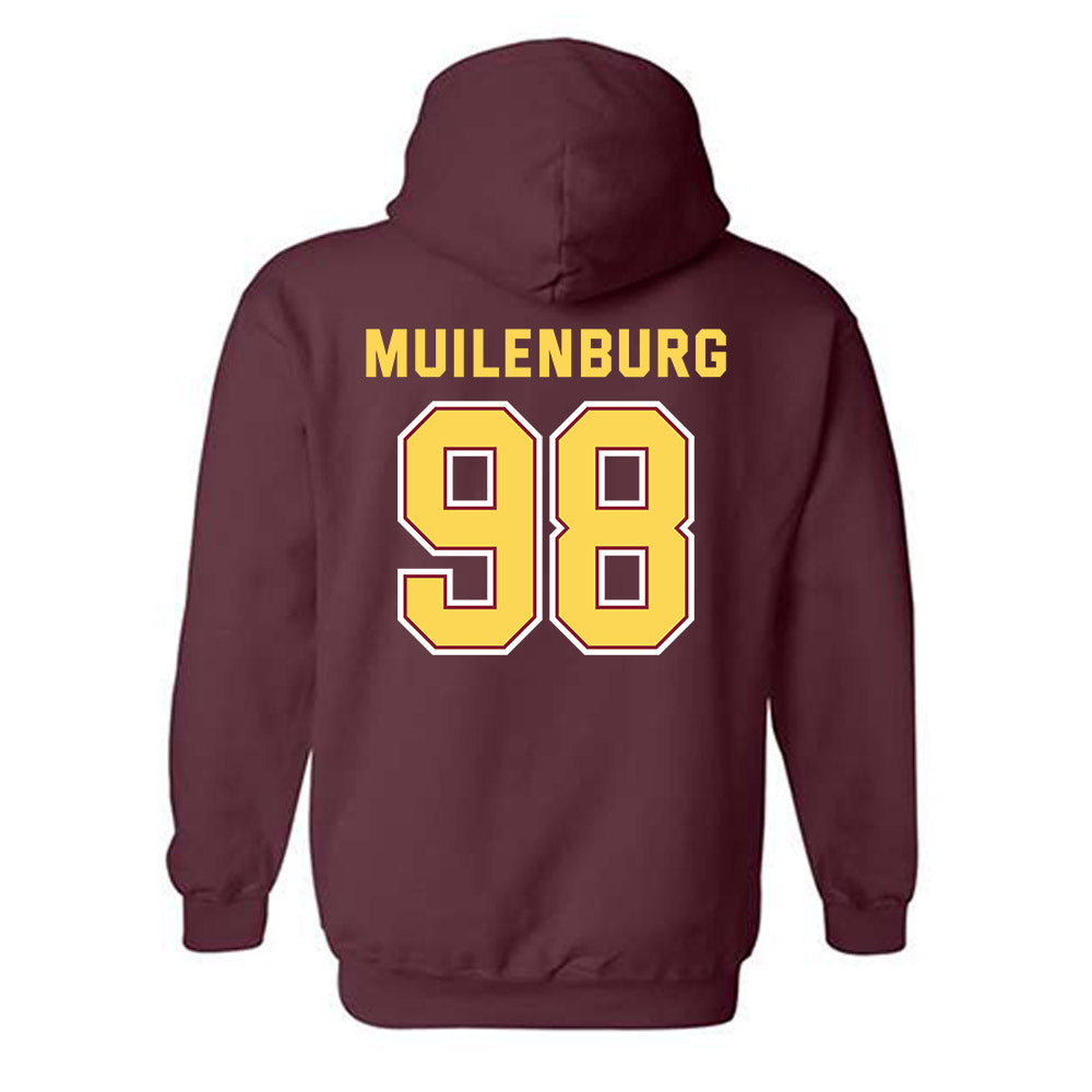 NSU - NCAA Football : Miles Muilenburg - Sports Shersey Hooded Sweatshirt-1