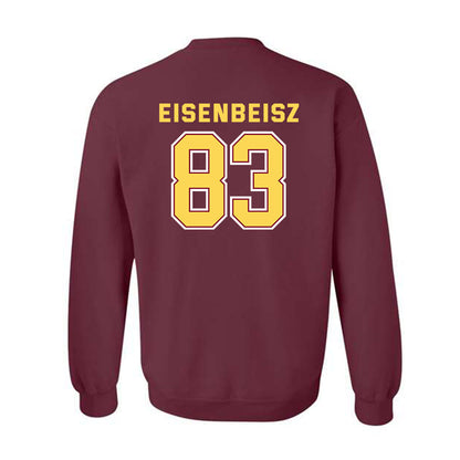 NSU - NCAA Football : Cooper Eisenbeisz - Sports Shersey Crewneck Sweatshirt-1